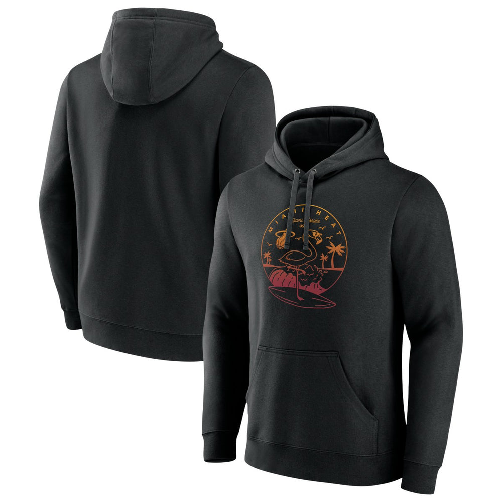 Black Miami Heat Tip-Off Pullover Hoodie | NBA