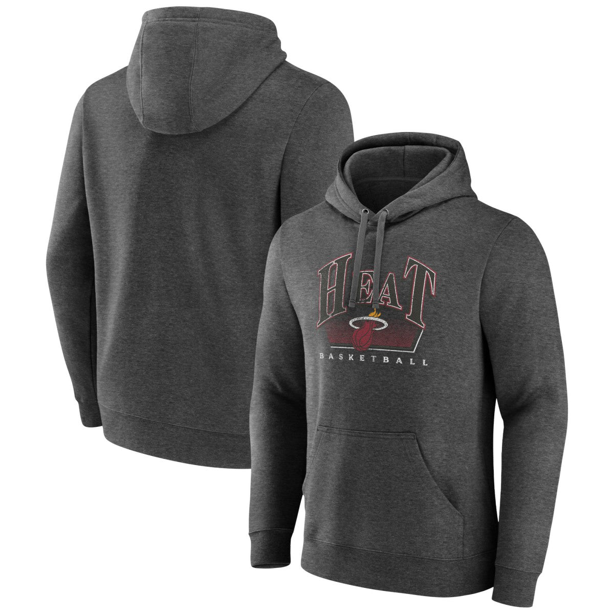 Charcoal Miami Heat Selection Pullover Hoodie | NBA