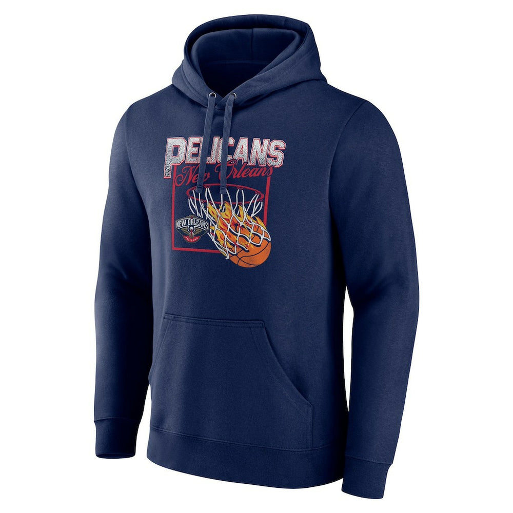 Navy New Orleans Pelicans Alley Oop Pullover Hoodie | NBA