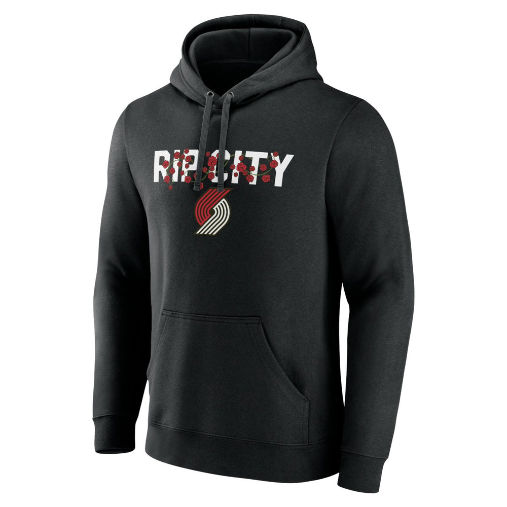 Black Portland Trail Blazers Tip-Off Pullover Hoodie | NBA