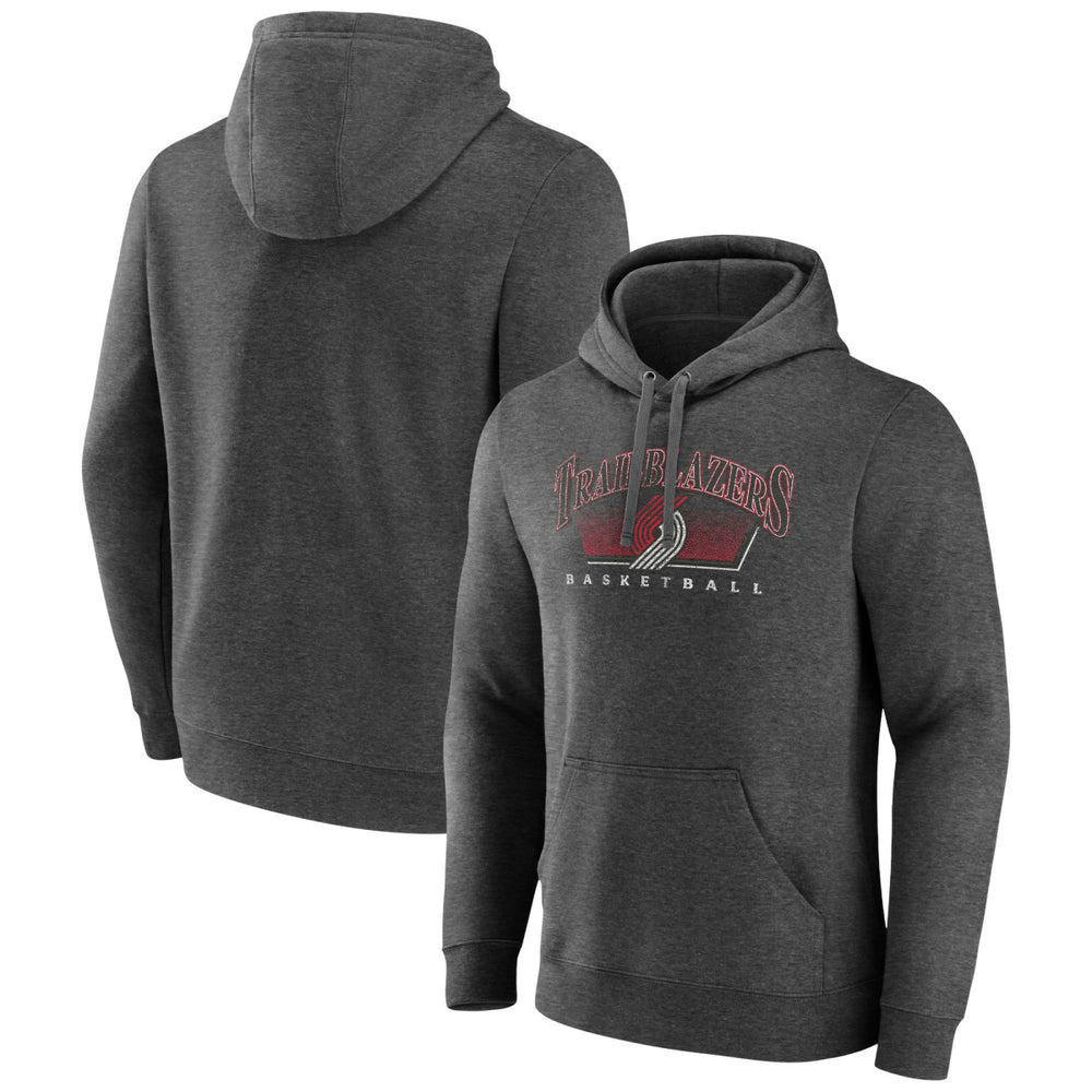 Charcoal Portland Trail Blazers Selection Pullover Hoodie | NBA
