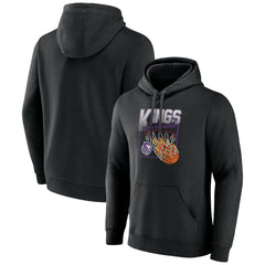 Black Sacramento Kings Alley Oop Pullover Hoodie | NBA