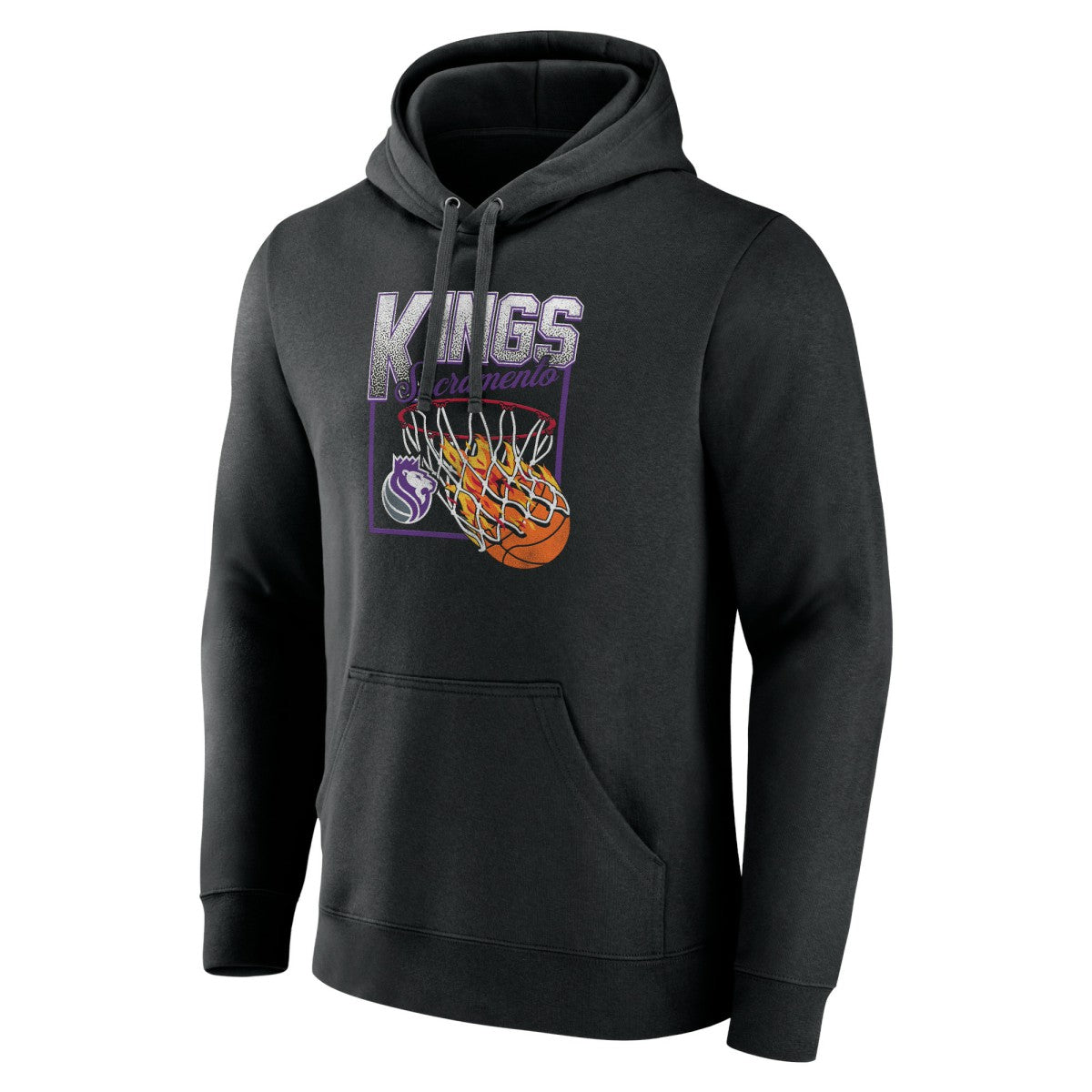 Black Sacramento Kings Alley Oop Pullover Hoodie | NBA