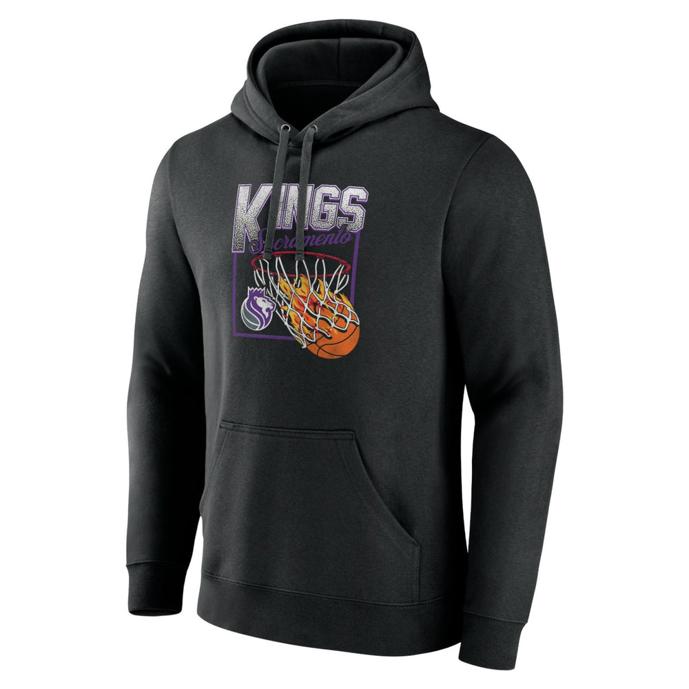 Black Sacramento Kings Alley Oop Pullover Hoodie | NBA
