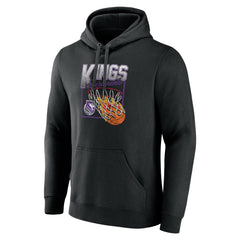 Black Sacramento Kings Alley Oop Pullover Hoodie | NBA