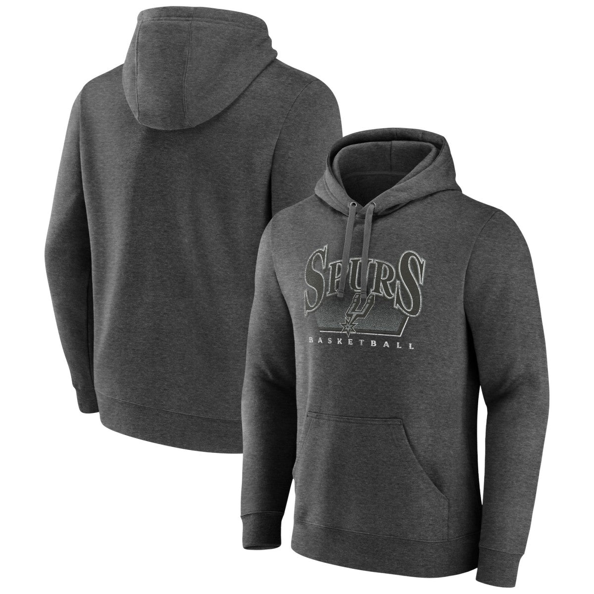 Charcoal San Antonio Spurs Selection Pullover Hoodie | NBA