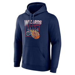 Navy Washington Wizards Alley Oop Pullover Hoodie | NBA