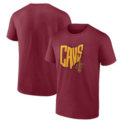 Wine Cleveland Cavaliers Tip-Off T-Shirt sale | NBA