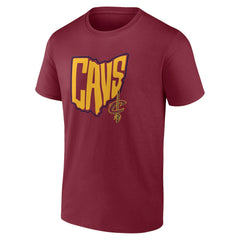 Wine Cleveland Cavaliers Tip-Off T-Shirt sale | NBA