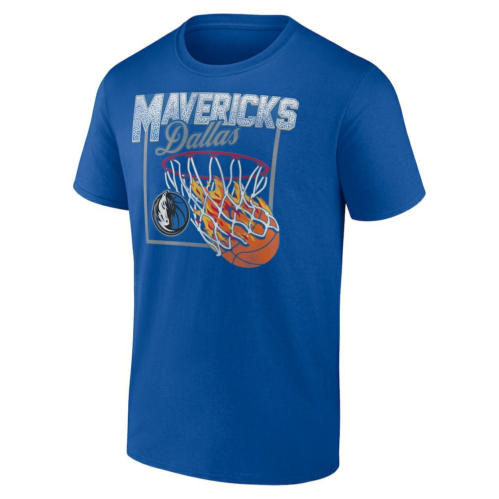 Blue Dallas Mavericks Alley Oop T-Shirt sale | NBA