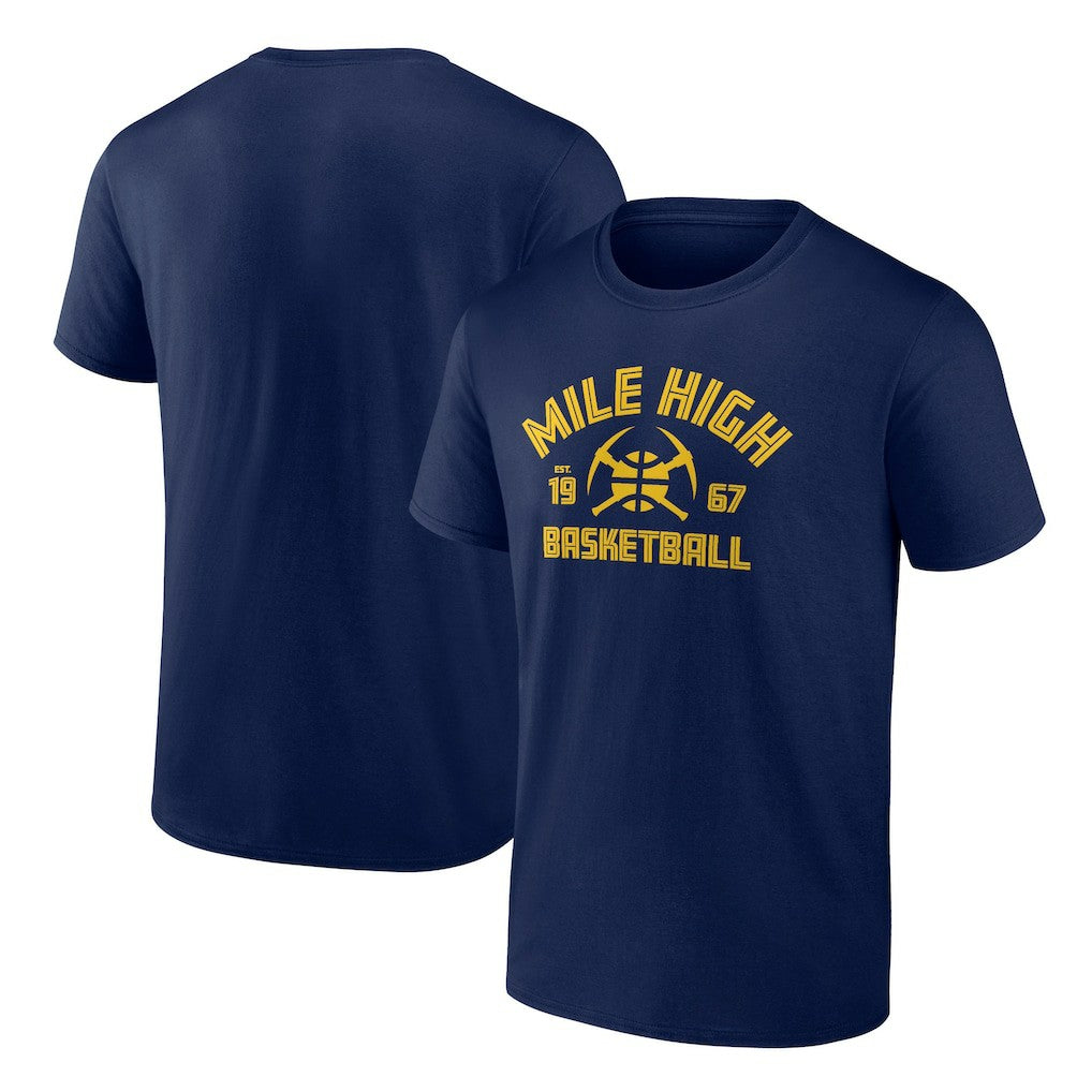 Navy Denver Nuggets Tip-Off T-Shirt sale | NBA
