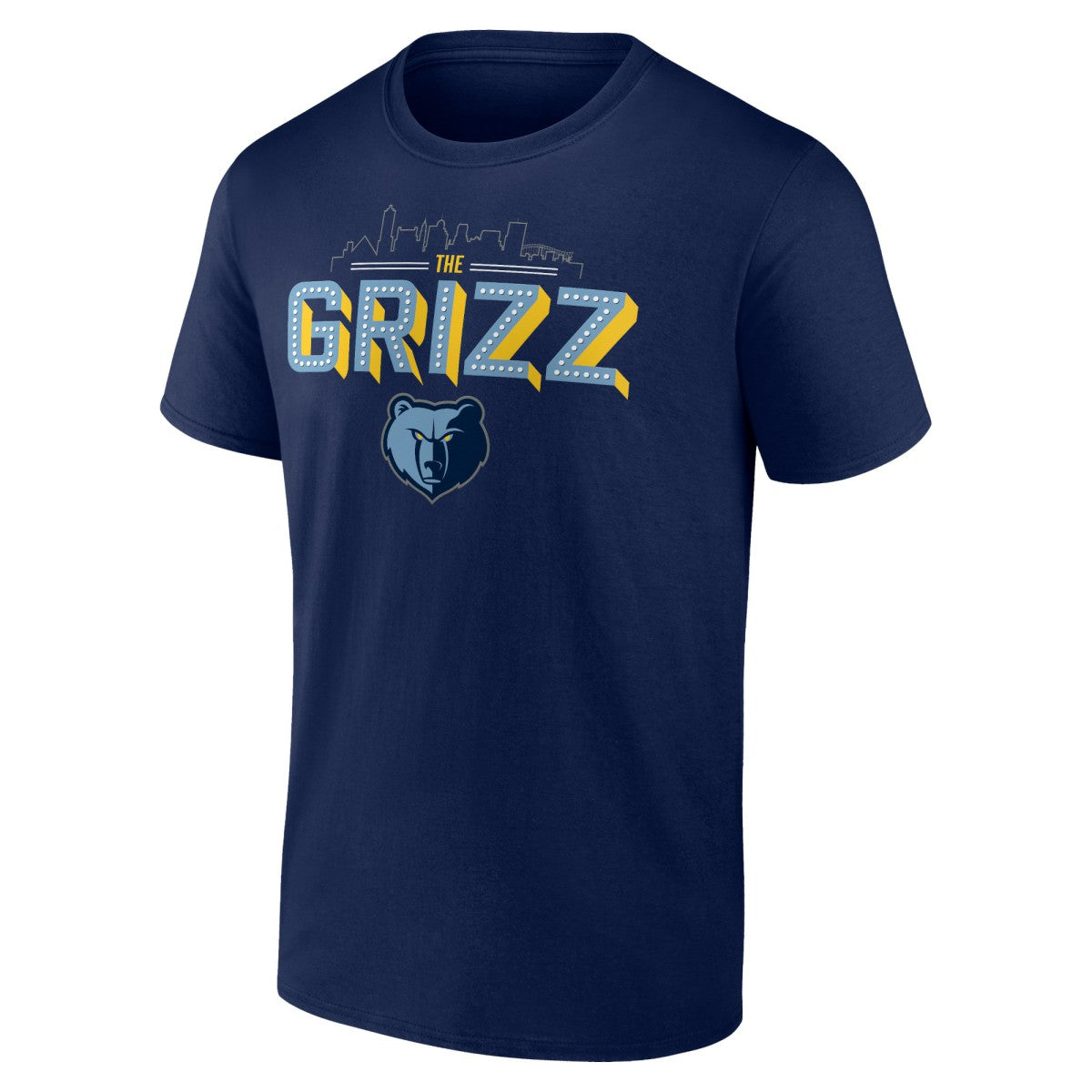 Navy Memphis Grizzlies Tip-Off T-Shirt | NBA