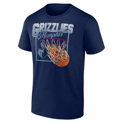 Navy Memphis Grizzlies Alley Oop T-Shirt | NBA