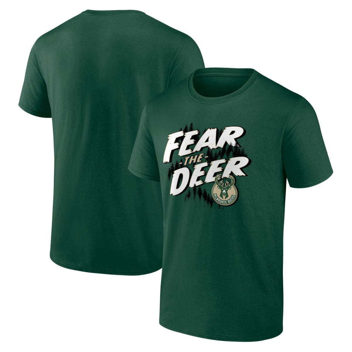 Hunter Green Milwaukee Bucks Tip-Off T-Shirt | NBA
