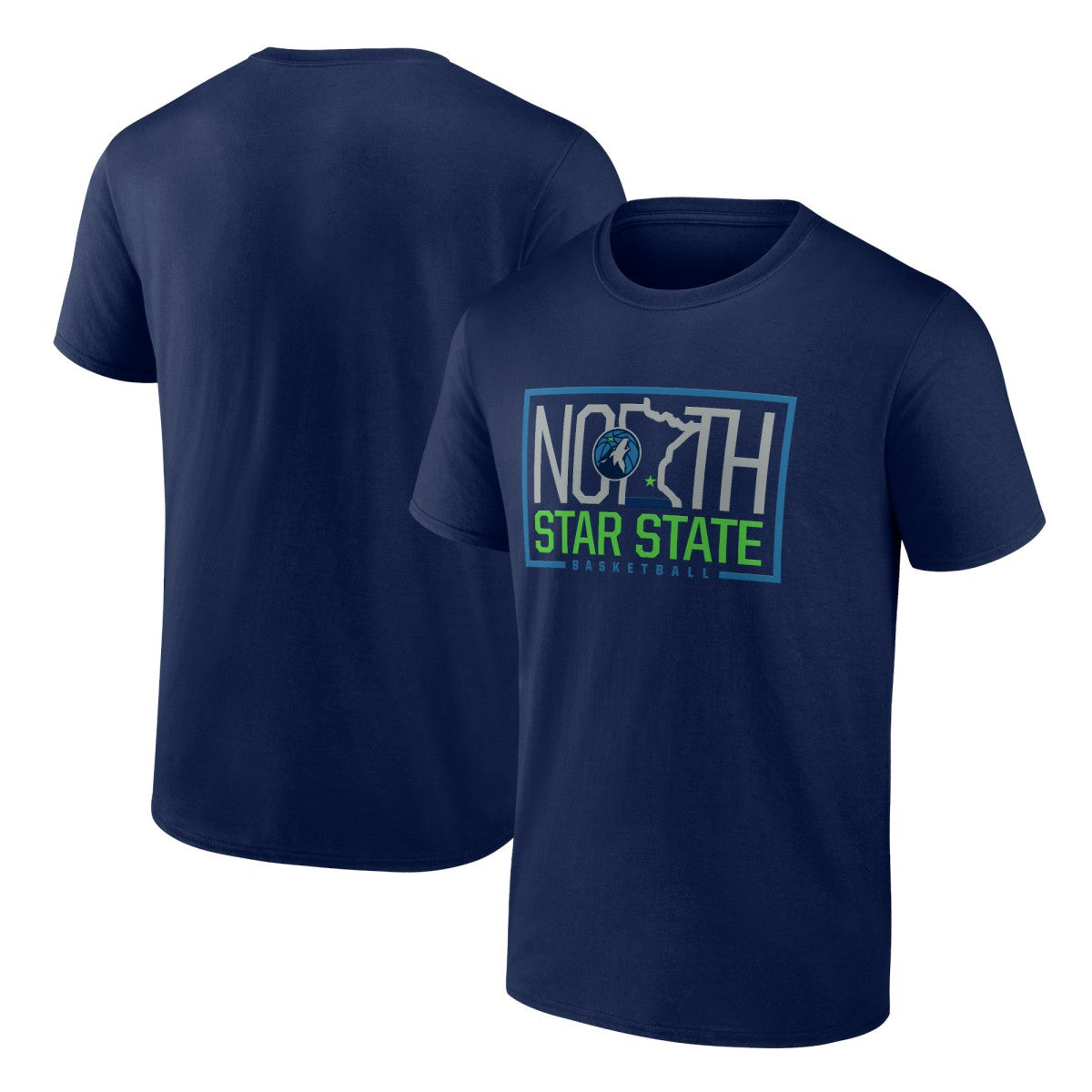 Navy Minnesota Timberwolves Tip-Off T-Shirt | NBA