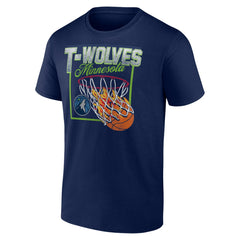 Navy Minnesota Timberwolves Alley Oop T-Shirt | NBA