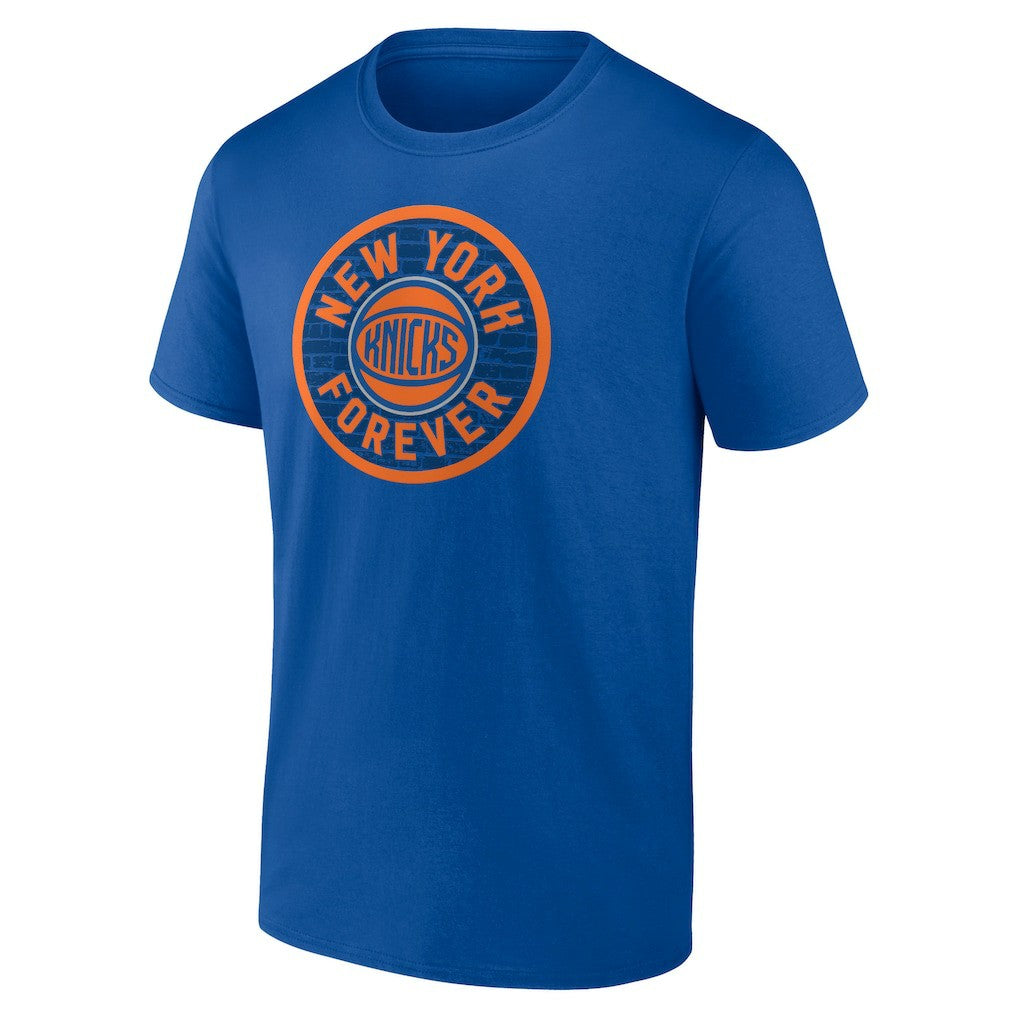 Blue New York Knicks Tip-Off T-Shirt | NBA