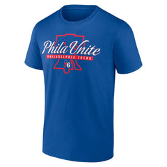 Royal Philadelphia 76ers Tip-Off T-Shirt | NBA