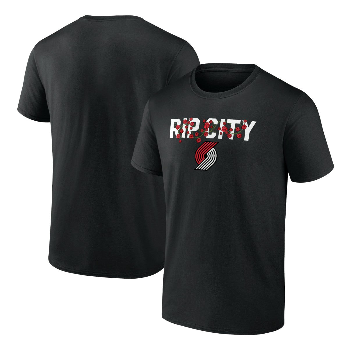 Black Portland Trail Blazers Tip-Off T-Shirt | NBA