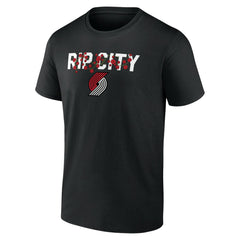 Black Portland Trail Blazers Tip-Off T-Shirt | NBA