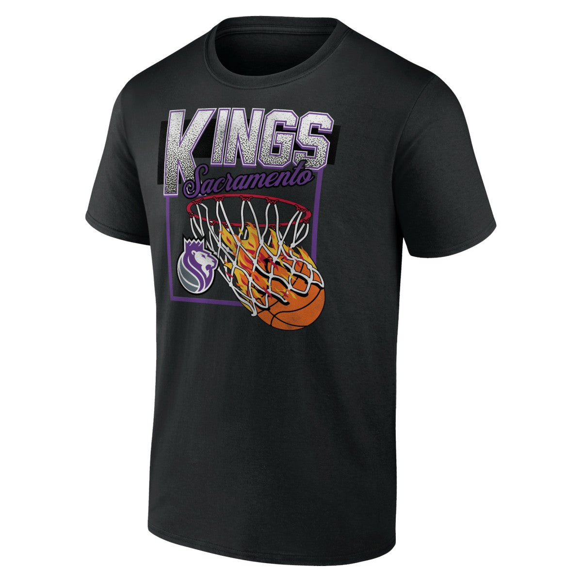 Black Sacramento Kings Alley Oop T-Shirt | NBA