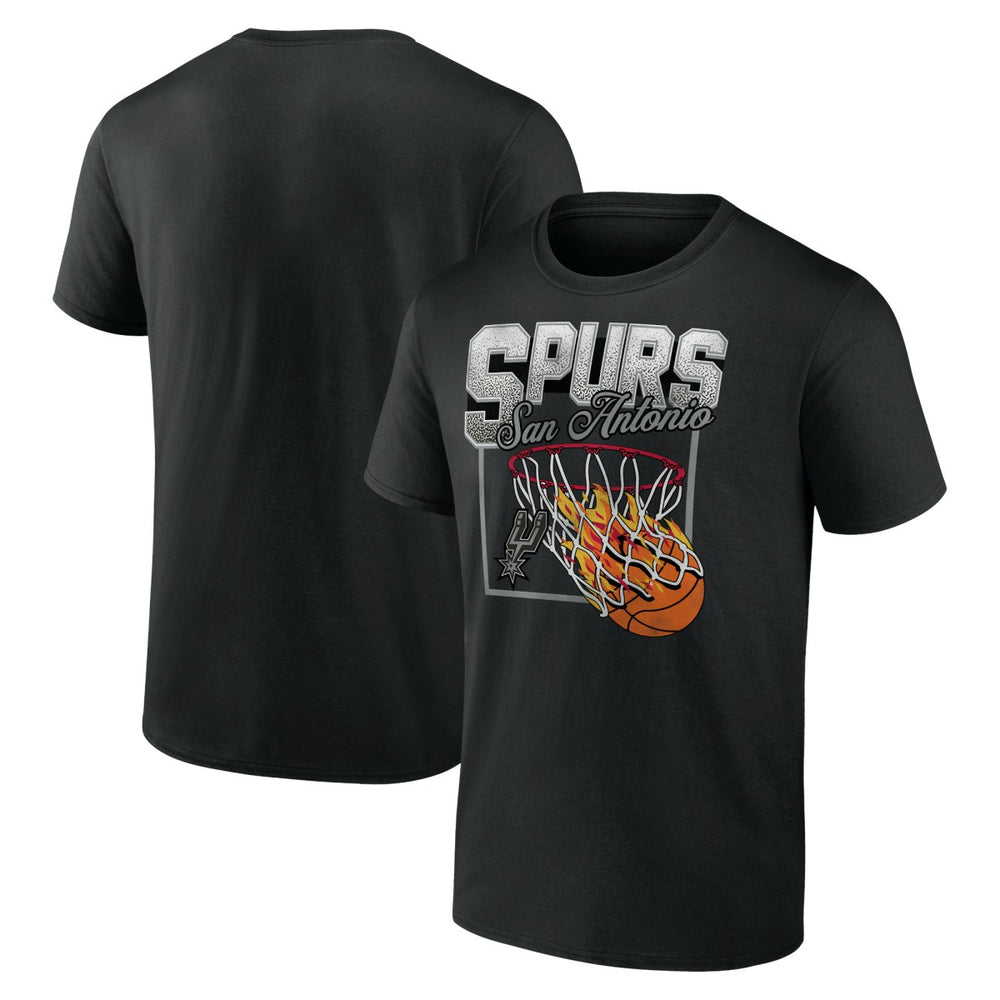 Black San Antonio Spurs Alley Oop T-Shirt | NBA