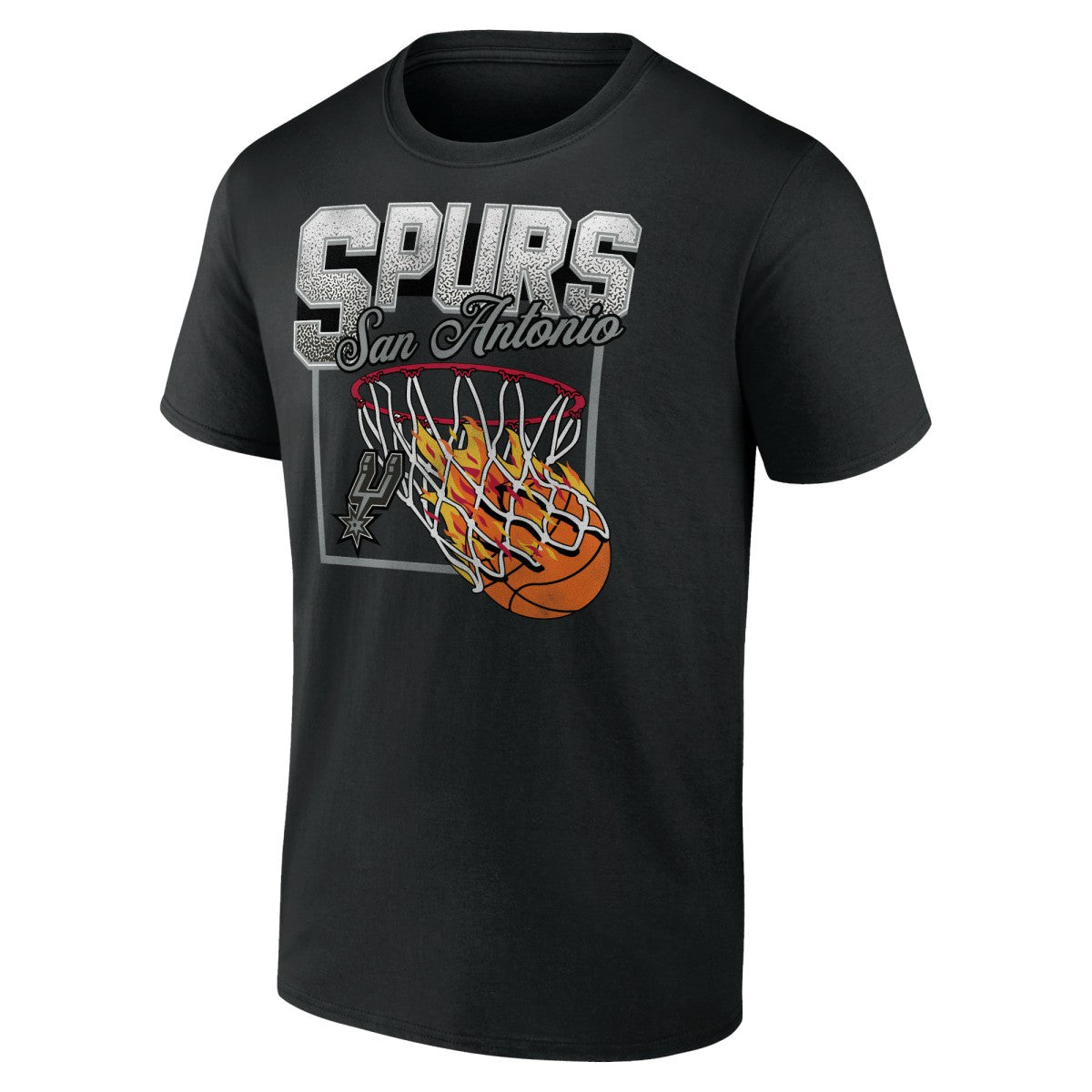 Black San Antonio Spurs Alley Oop T-Shirt | NBA