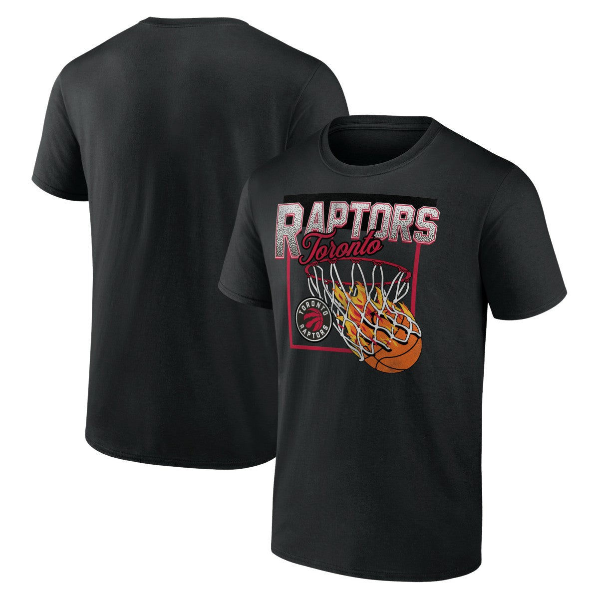 Black Toronto Raptors Alley Oop T-Shirt | NBA