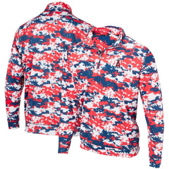 Los Angeles Angels Digital Camo Performance Quarter-Zip Pullover Jacket - MLB Jackets