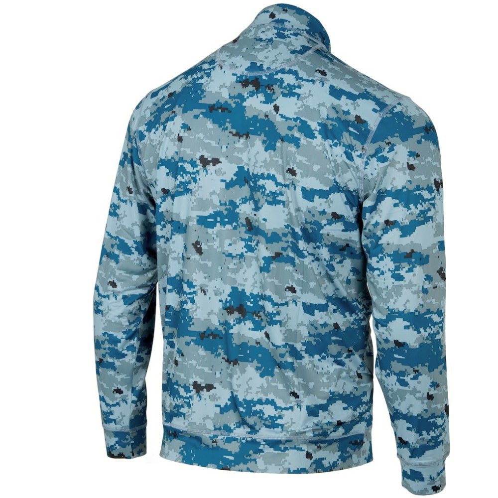 Toronto Blue Jays Digital Camo Performance Quarter-Zip Pullover Jacket - MLB Jackets