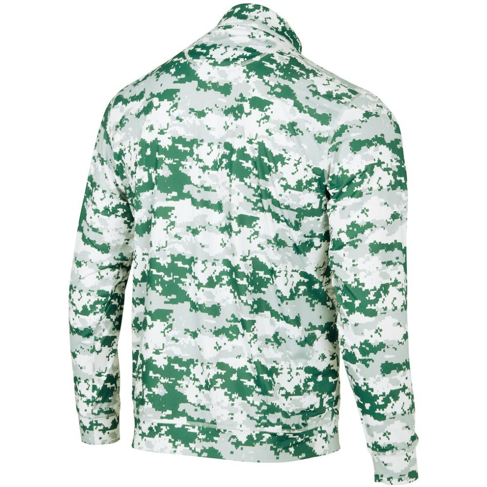 Athletics Digital Camo Performance Quarter-Zip Pullover Jacket - MLB Jackets