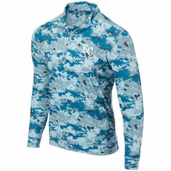 Kansas City Royals Digital Camo Performance Quarter-Zip Pullover Jacket - MLB Jackets
