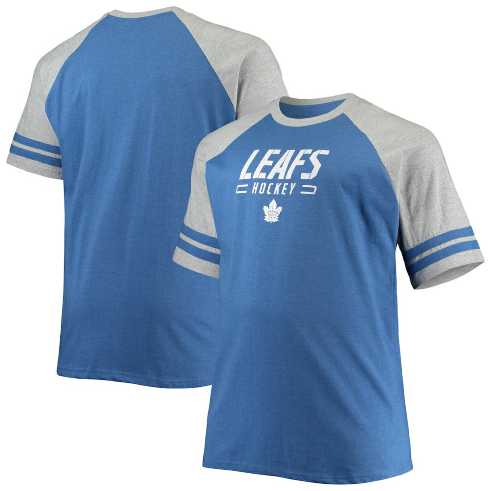 Toronto Maple Leafs Big & Tall Raglan T-Shirt -  NHL T-shirts