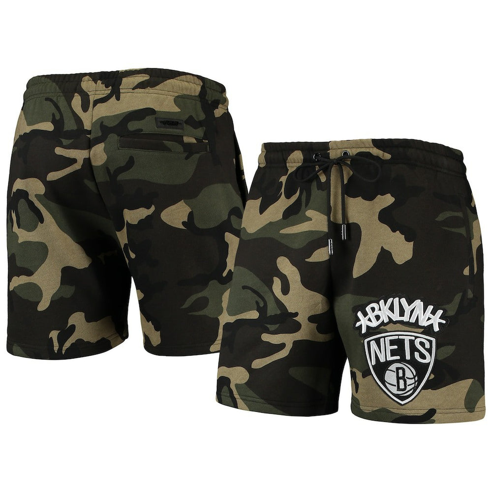 Camo Brooklyn Nets Pro Standard Team Shorts | NBA