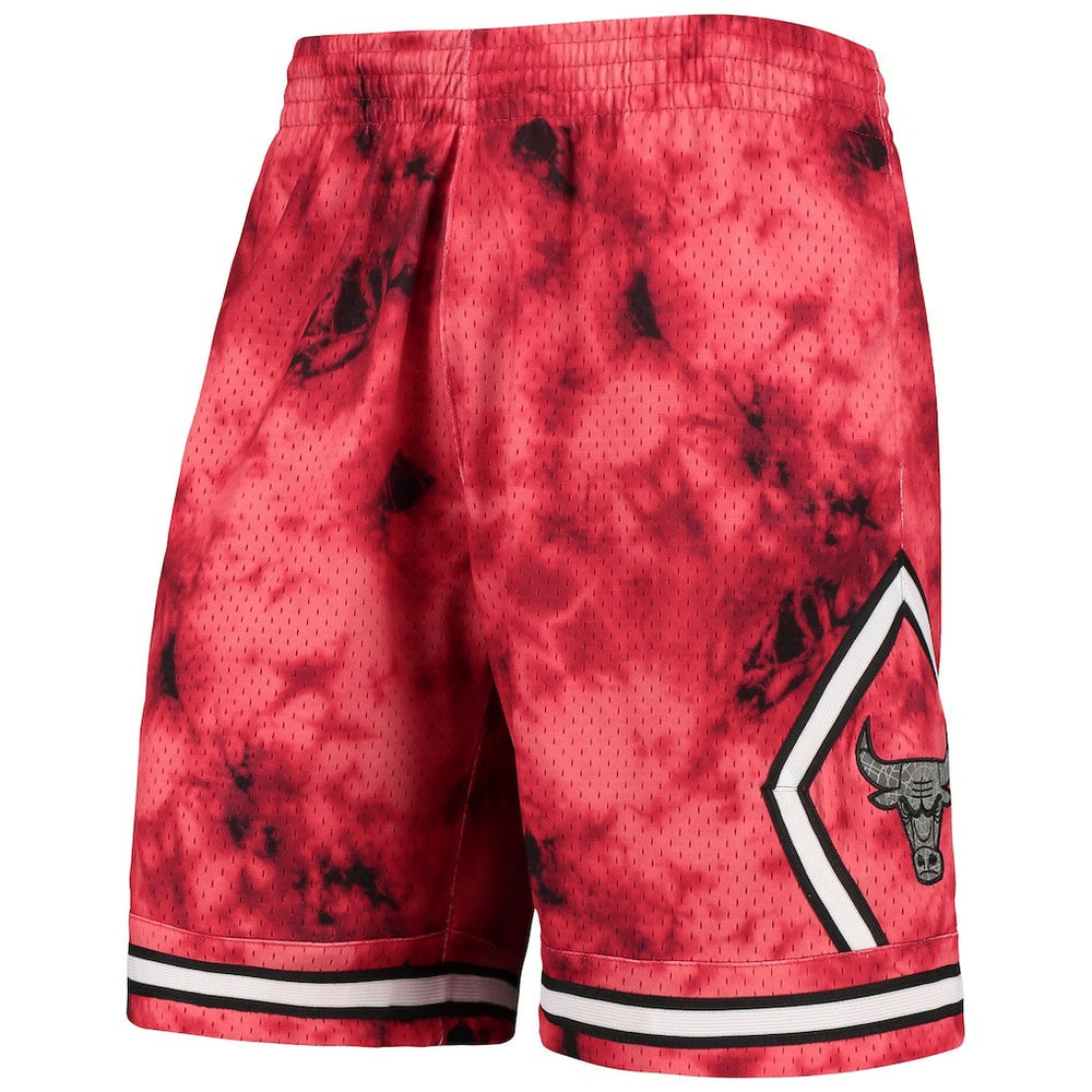 Red Chicago Bulls Hardwood Classics 1997 Galaxy Swingman Shorts | NBA