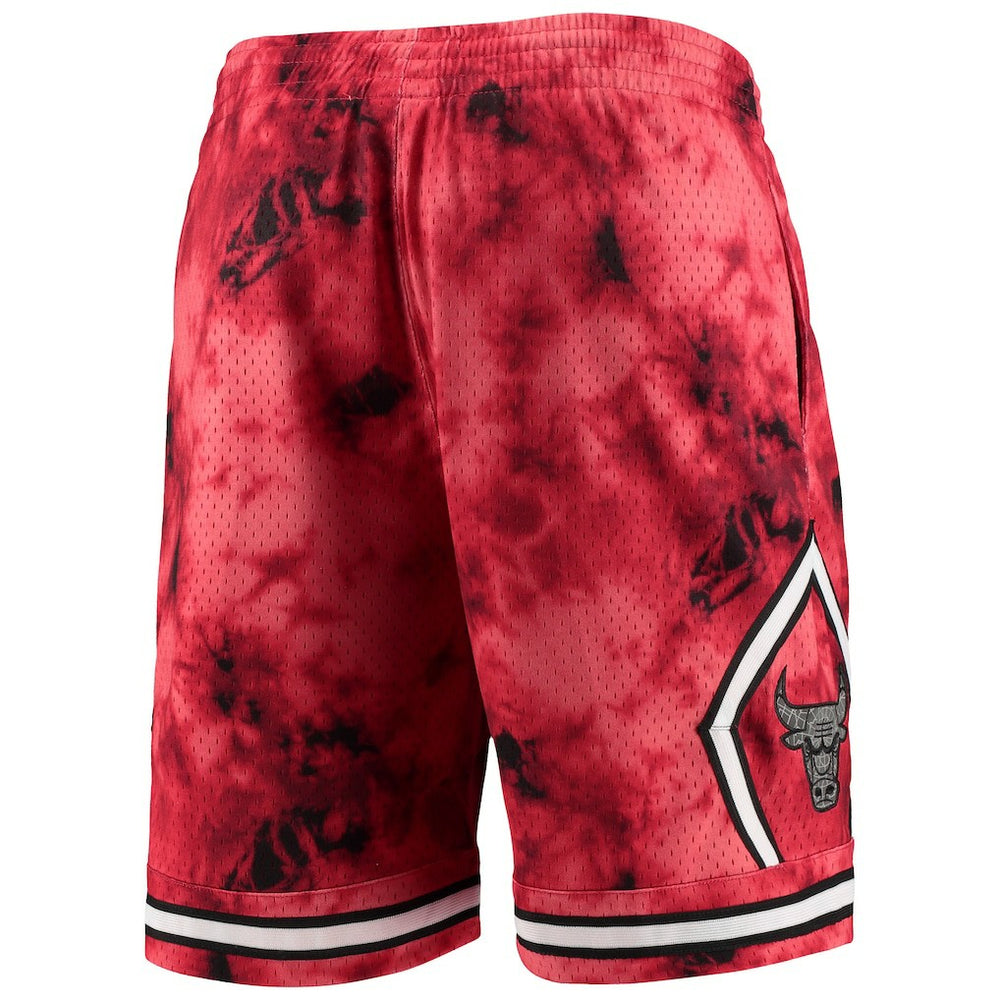 Red Chicago Bulls Hardwood Classics 1997 Galaxy Swingman Shorts | NBA