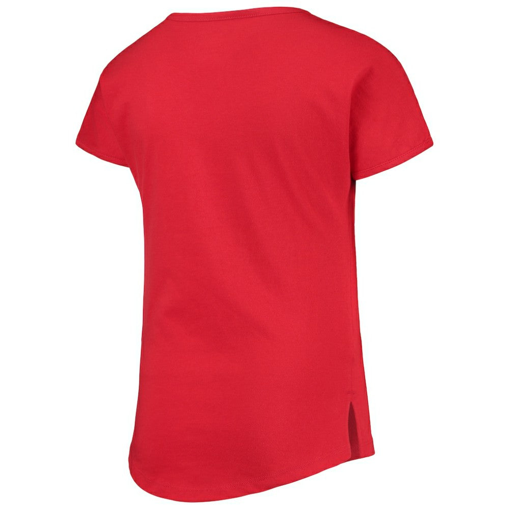 Washington Nationals Girls Youth Dream Scoop-Neck T-Shirt - MLB T-shirts