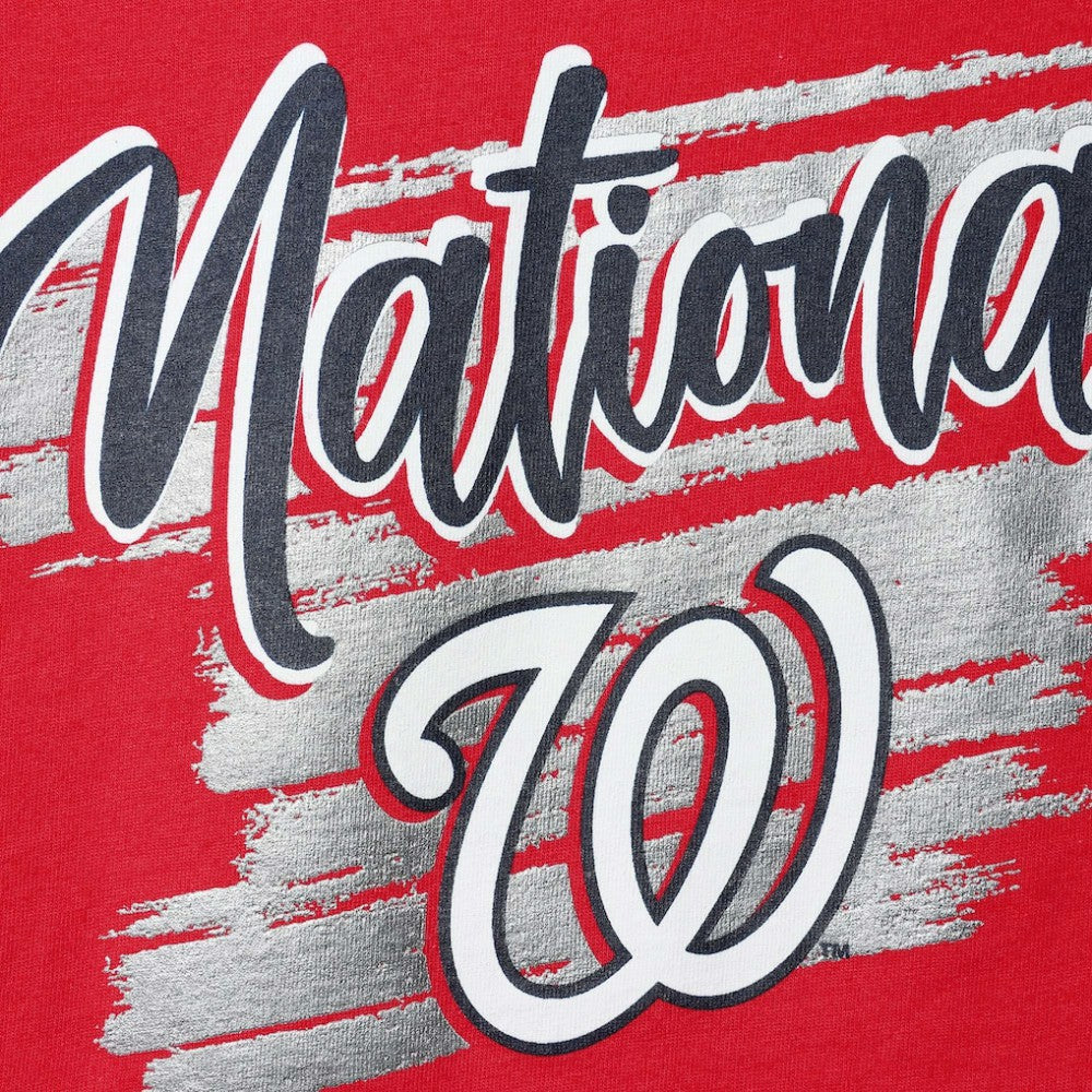 Washington Nationals Girls Youth Dream Scoop-Neck T-Shirt - MLB T-shirts