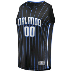 Icon Edition Orlando Magic Youth Fast Break Replica Custom Jersey Black | NBA
