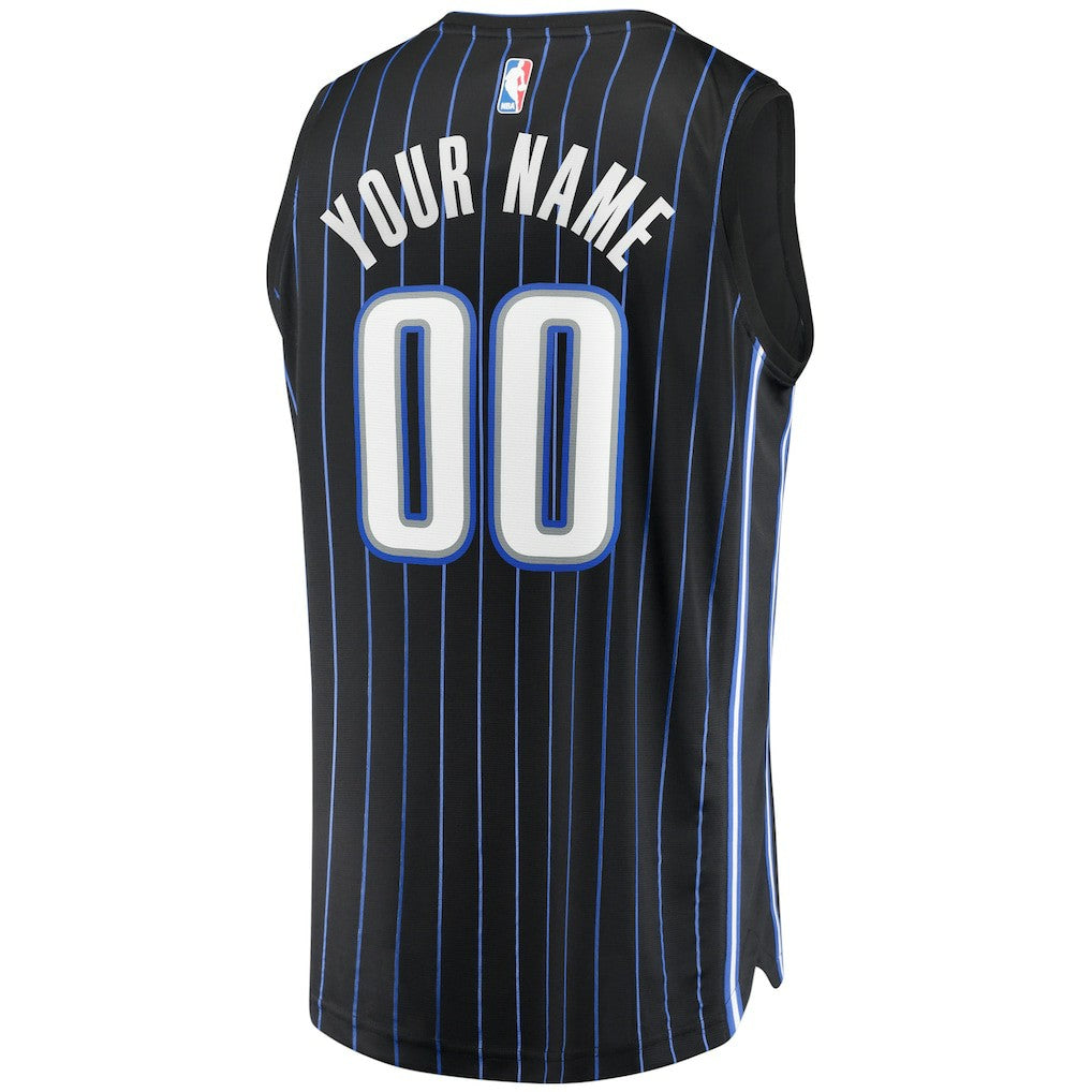 Icon Edition Orlando Magic Youth Fast Break Replica Custom Jersey Black | NBA