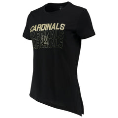St. Louis Cardinals Levelwear Women's Birch Delta Asymmetrical T-Shirt - MLB T-shirts