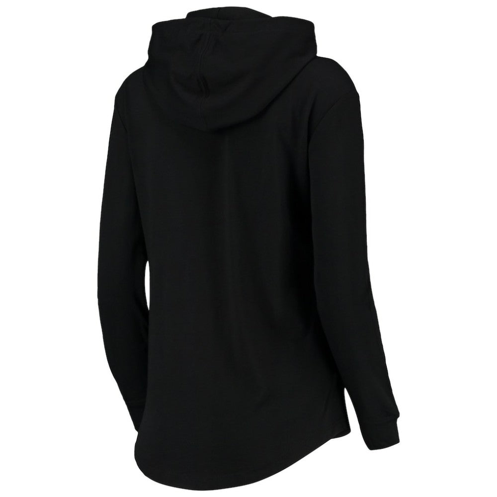 Chicago Cubs Levelwear Women's Vivid Scuba Neck Pullover Hoodie - MLB Hoodies