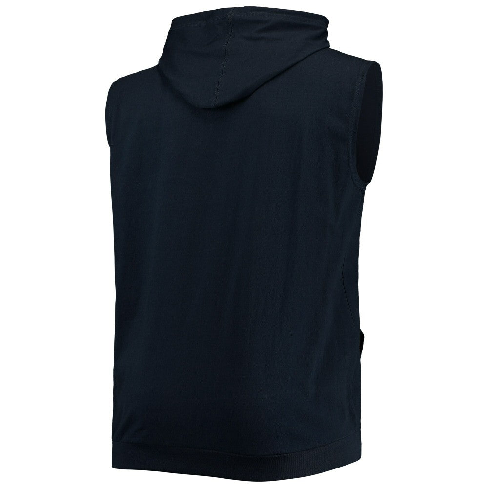 Cleveland Guardians Jersey Muscle Sleeveless Pullover Hoodie - MLB Jerseys