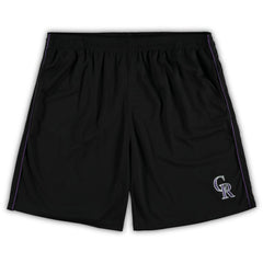 Colorado Rockies Big & Tall Mesh Shorts - MLB Shorts