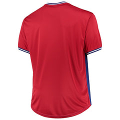 Chicago Cubs Solid V-Neck T-Shirt - MLB T-shirts