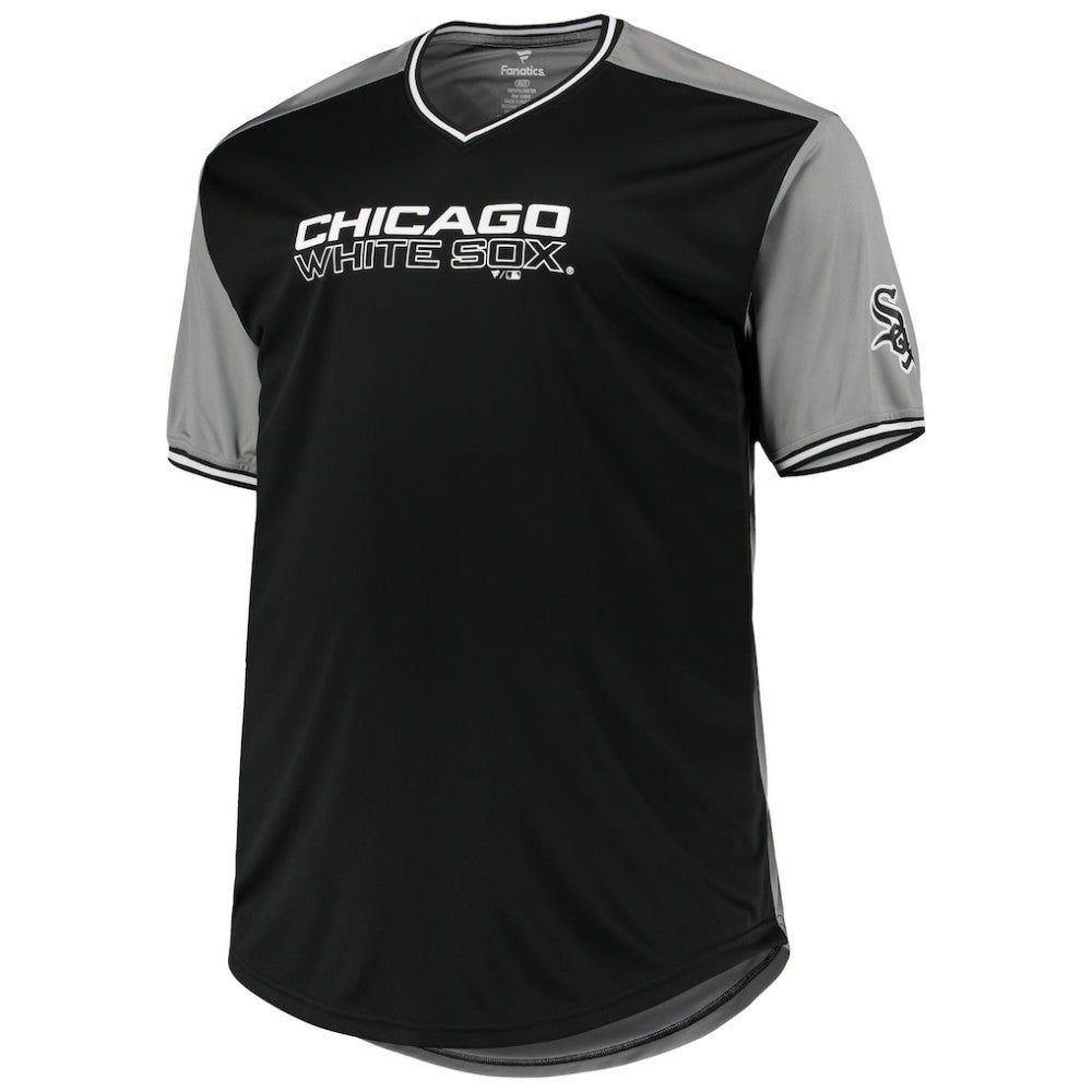 Chicago White Sox Solid V-Neck T-Shirt - MLB T-shirts