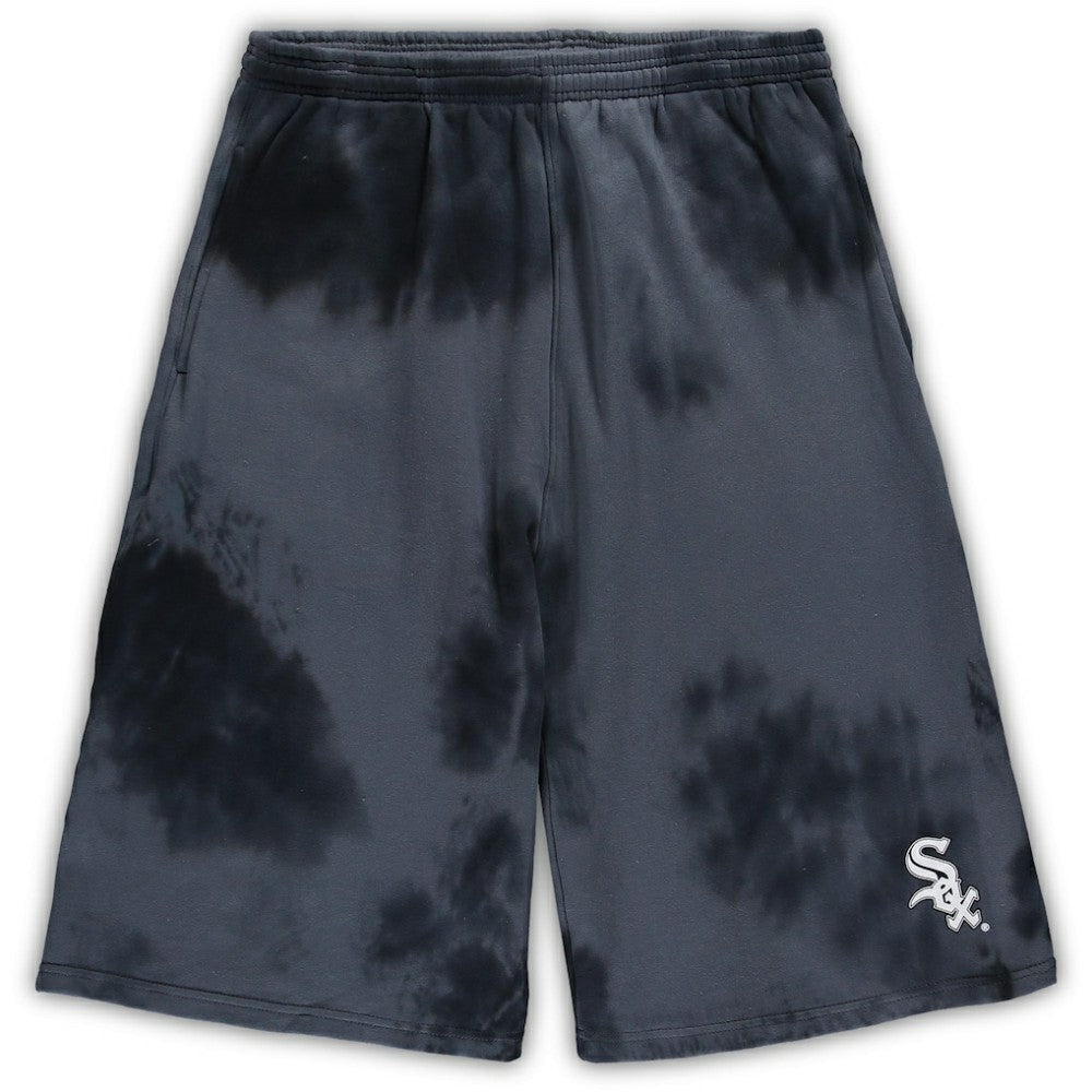 Chicago White Sox Big & Tall Tye Dye Fleece Shorts - MLB Shorts