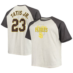 Fernando Tatis Jr. San Diego Padres Big & Tall Name & Number Raglan T-Shirt - MLB T-shirts