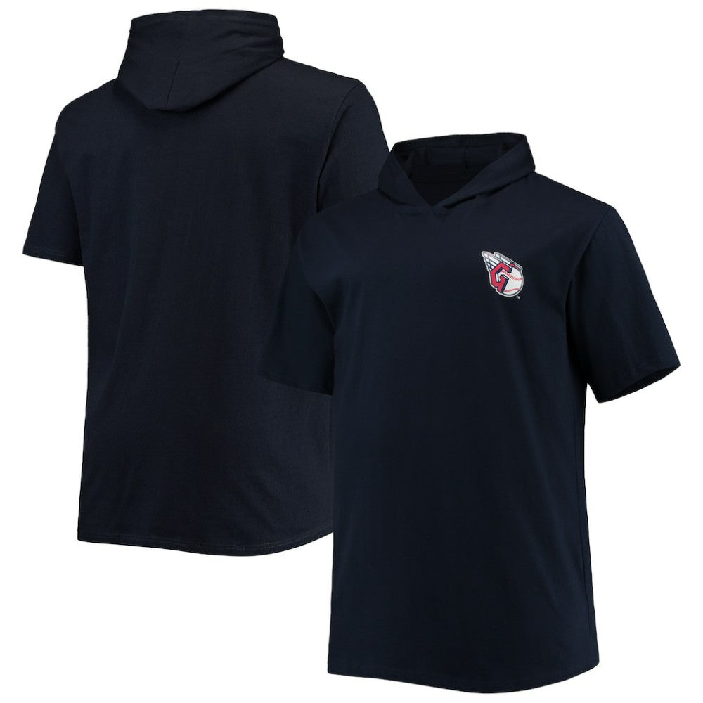 Cleveland Guardians Big & Tall Jersey Short Sleeve Pullover Hoodie T-Shirt - MLB Jerseys