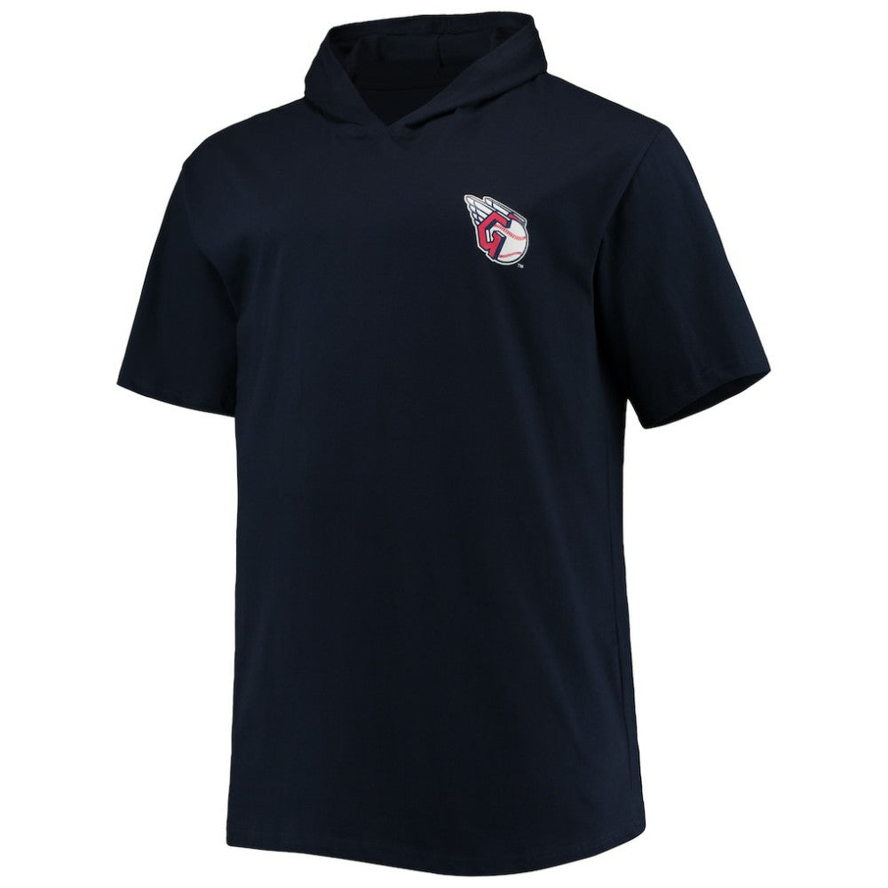 Cleveland Guardians Big & Tall Jersey Short Sleeve Pullover Hoodie T-Shirt - MLB Jerseys